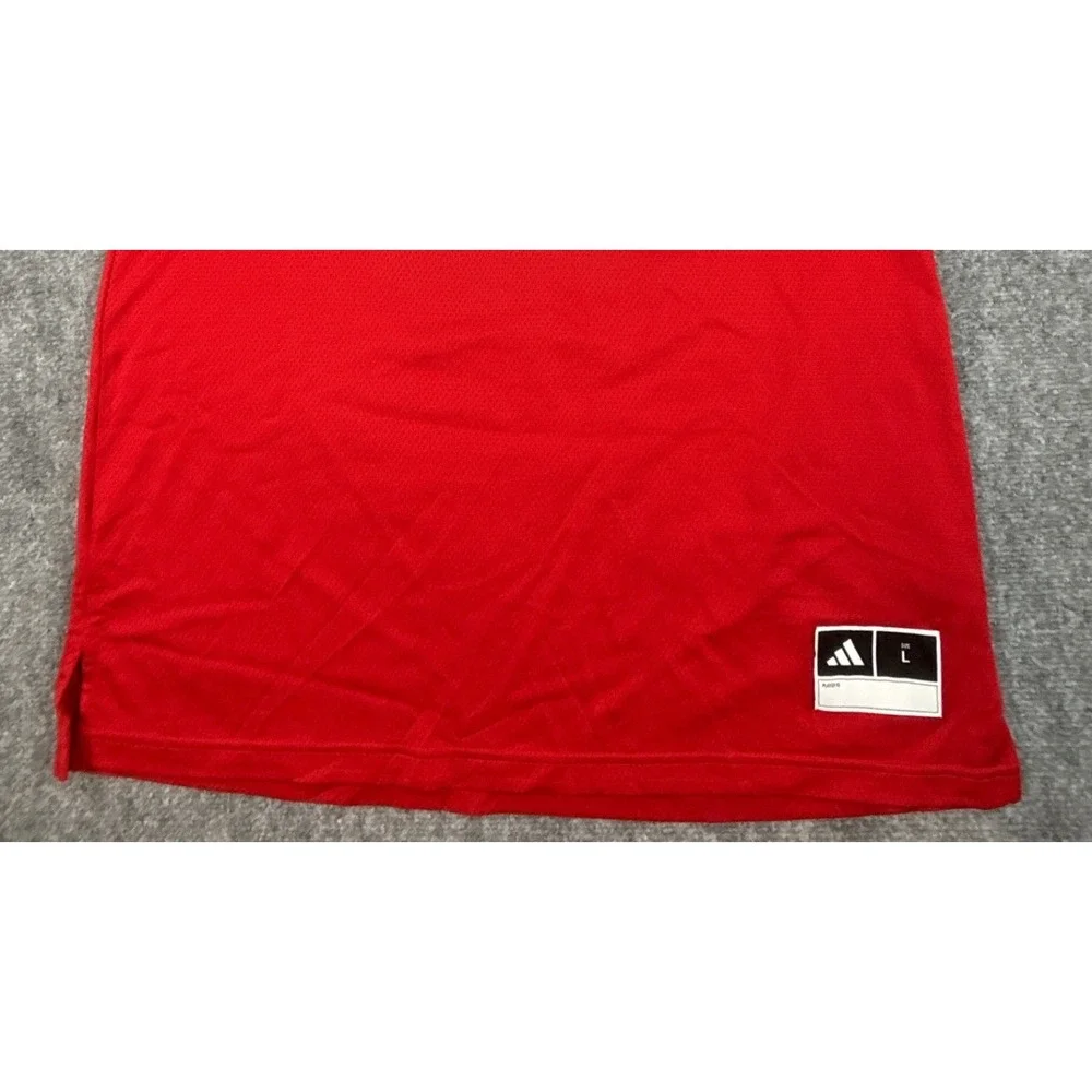 Adidas Nebraska Cornhuskers Raiola #15 Mens Large Football Jersey Red White NWT